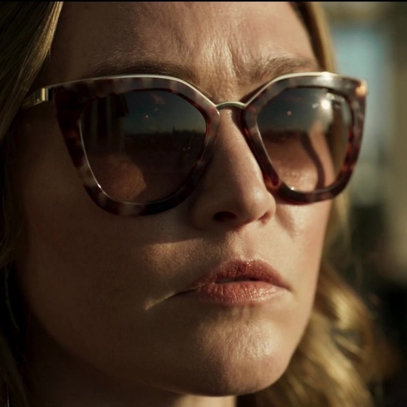 NWOT PRADA Cat-Eye Gradient Sunglasses in Havana/Gold- SPR53S 2AU-3D0 - Picture 2 of 13